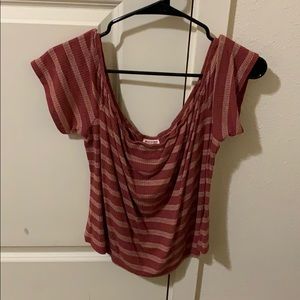 Off the shoulder top!